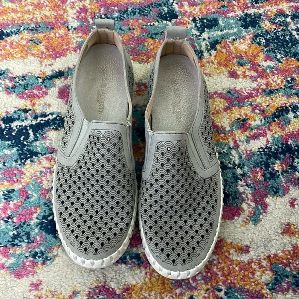 Ilse Jacobsen gray slip on 38